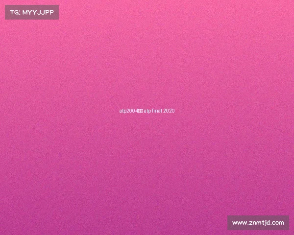 atp2004赛事 atp final 2020